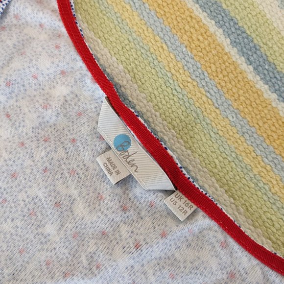 ⭐ Boden Penelope Cotton Modal Jersey Dot Print Dress Size 12R - Picture 7 of 15